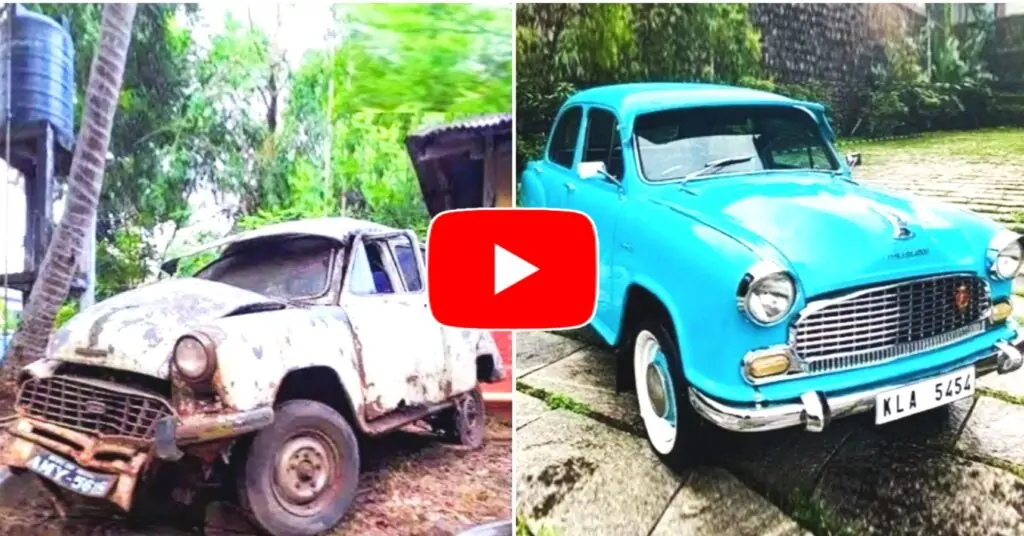 VIDEO: ৬০ বছরের পুরনো ভাঙা গাড়ি হয়ে গেল পুরো নতুন, মেকানিকের কাজ দেখে তাজ্জব নেটদুনিয়া