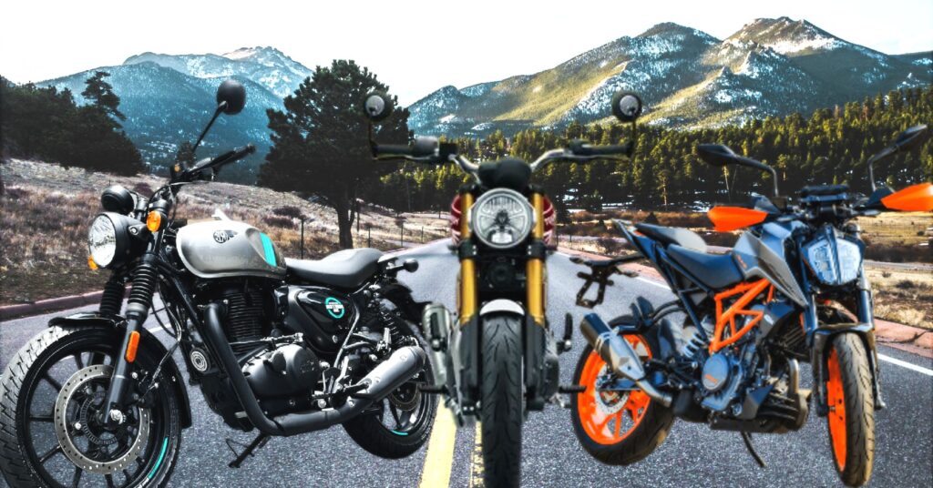 Hunter, Triumph নাকি KTM Duke! কোন বাইক কেনা বেশি লাভজনক? ক্লিক করে জেনে নিন খুঁটিনাটি Hunter, Triumph নাকি KTM Duke! কোন বাইক কেনা বেশি লাভজনক? ক্লিক করে জেনে নিন খুঁটিনাটি