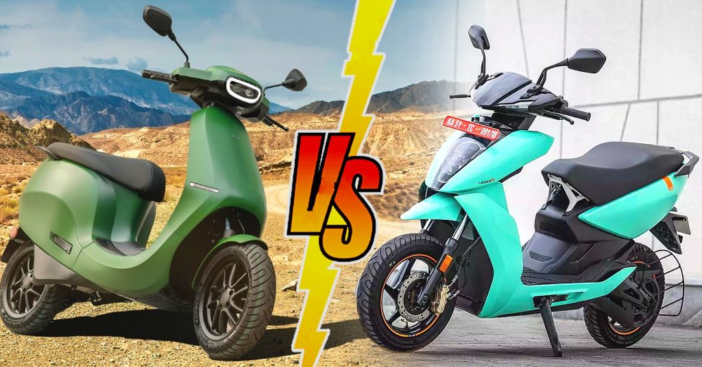 Ather 450S VS OLA S1 Air: জোর প্রতিযোগিতা দুই সংস্থার মধ্যে, দাম ও ফিচার্স দেখে বুঝে নিন কোন গাড়িটা নেবেন Ather 450S VS OLA S1 Air: জোর প্রতিযোগিতা দুই সংস্থার মধ্যে, দাম ও ফিচার্স দেখে বুঝে নিন কোন গাড়িটা নেবেন