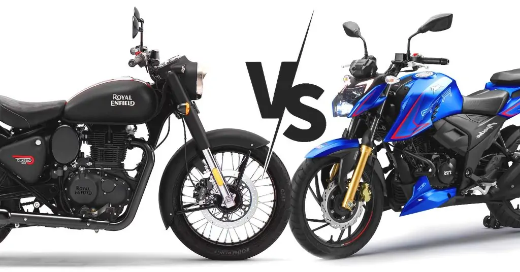 Royal Enfield VS TVS Apache: জোর টক্কর দুই সংস্থার, কোন গাড়িটি এগিয়ে?