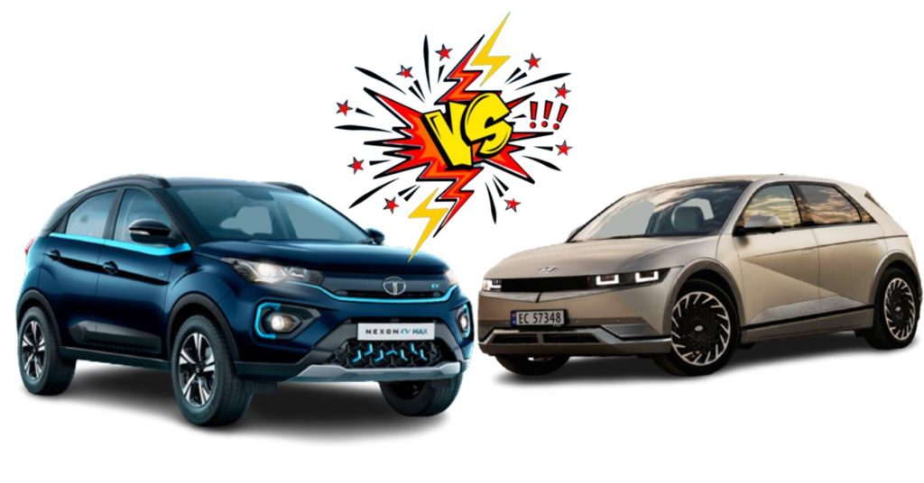 Tata Nexon নাকি Hyundai IONIQ 5! কোন গাড়িটি আপনার জন্য সেরা? পার্থক্য দেখে বুঝে নিন Tata Nexon নাকি Hyundai IONIQ 5! কোন গাড়িটি আপনার জন্য সেরা? পার্থক্য দেখে বুঝে নিন