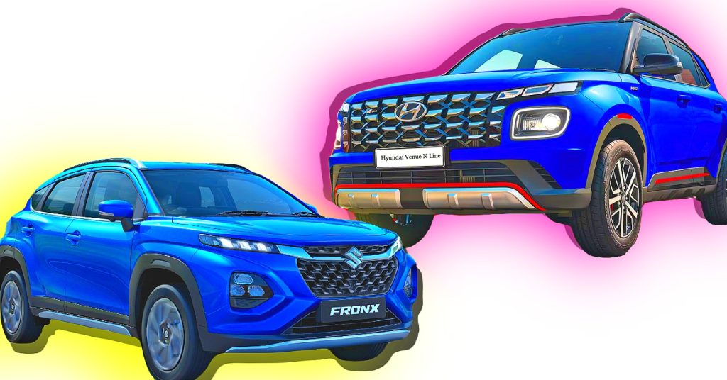 Hyundai Venue নাকি Maruti Suzuki Fronx, কোন গাড়িটি আপনার জন্য সেরা? দেখে নিন খুঁটিনাটি Hyundai Venue নাকি Maruti Suzuki Fronx, কোন গাড়িটি আপনার জন্য সেরা? দেখে নিন খুঁটিনাটি
