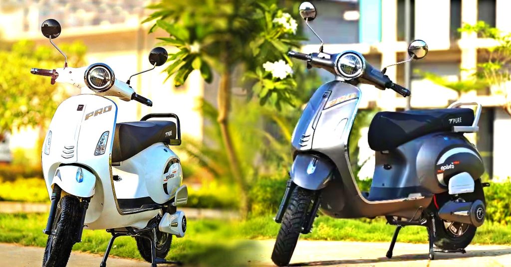 ইলেকট্রিক স্কুটারের মার্কেটে রাজ করতে এলো PURE EV ePluto 7G PRO, এক চার্জে দৌড়াবে 150 KM! ইলেকট্রিক স্কুটারের মার্কেটে রাজ করতে এলো PURE EV ePluto 7G PRO, এক চার্জে দৌড়াবে 150 KM!