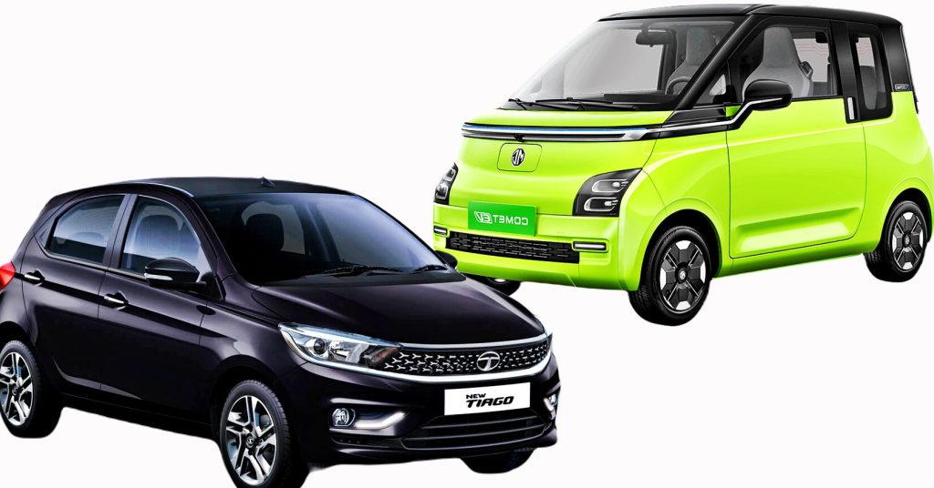 MG Comet Vs TATA Tiago, কোন গাড়িটি কিনবেন আপনি? দাম ও ফিচার্স দেখে যাচাই করুন