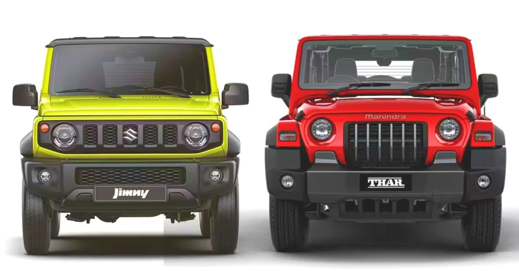Jimny নাকি Thar, সেরা অফ-রোডিং SUV কোনটি দেখে নিন Jimny নাকি Thar, সেরা অফ-রোডিং SUV কোনটি দেখে নিন