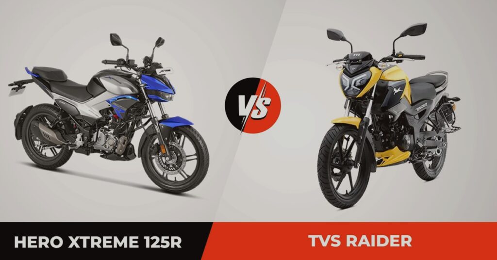 Hero Xtreme 125R Vs TVS Raider 125 : জমে ওঠেছে বাইকের বাজার, দুই বাইকের মধ্যে কে সেরা দেখে নিন Hero Xtreme 125R Vs TVS Raider 125 : জমে ওঠেছে বাইকের বাজার, দুই বাইকের মধ্যে কে সেরা দেখে নিন